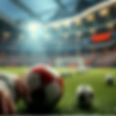 Visual representation of betting strategies and tips