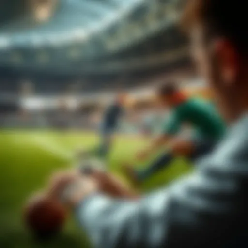 Conceptual illustration of betting strategies