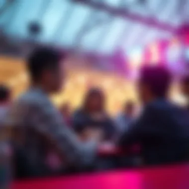 Conceptual visualization of community collaboration in betting