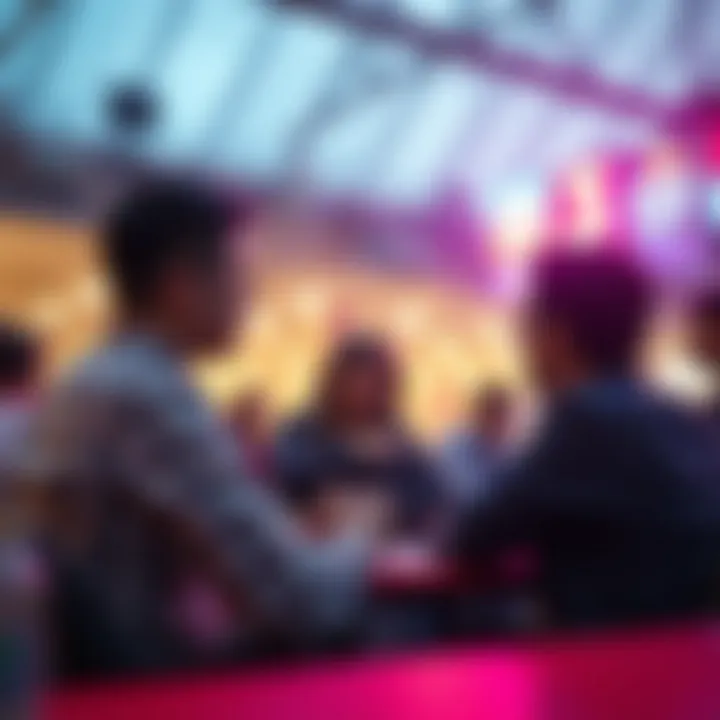 Conceptual visualization of community collaboration in betting