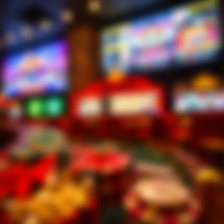 Diverse Game Options in Australian Online Casinos Graphical representation of various game options available at Australian online casinos