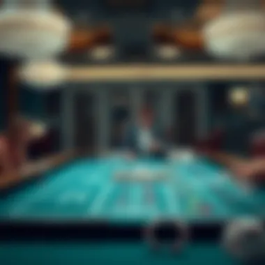 A strategic analysis chart reflecting various betting strategies in baccarat