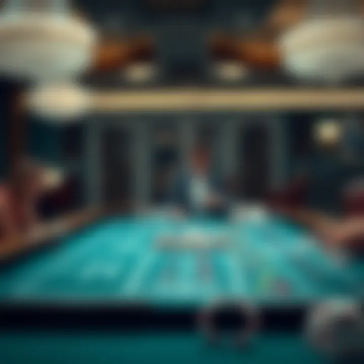 A strategic analysis chart reflecting various betting strategies in baccarat