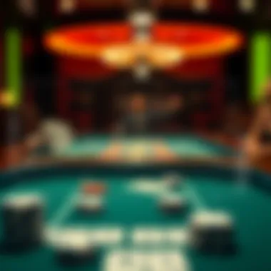 A graph showcasing winning probabilities in baccarat over multiple rounds