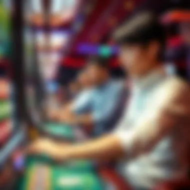 Interactive experience of casino gaming
