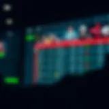 User interface showcasing bat365 betting options