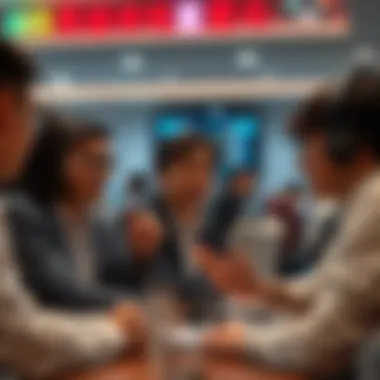 Group of users sharing betting strategies