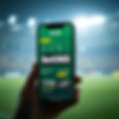 User-Friendly Mobile Design of bet365 Mobile interface of bet365 showcasing user-friendly design