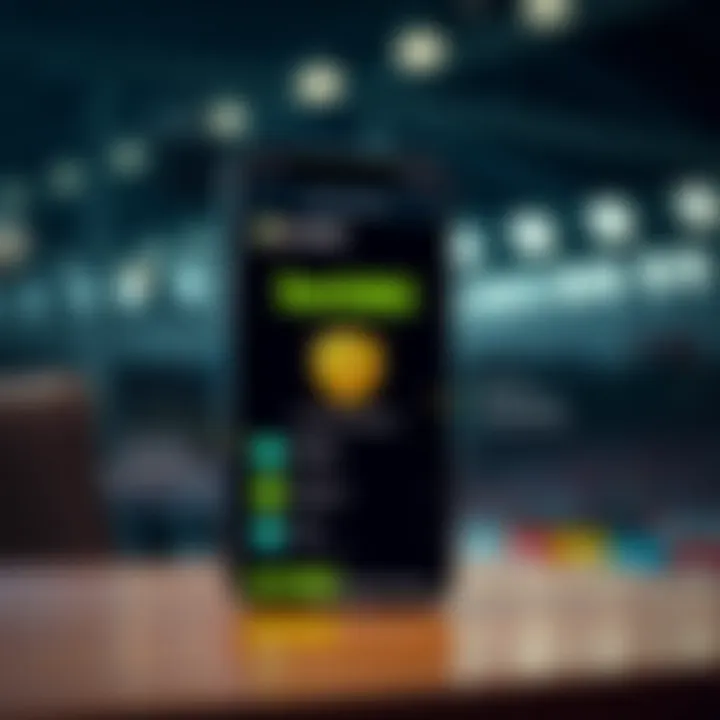 Security Features of bet365 Mobile Illustration of secure transactions on bet365 platform