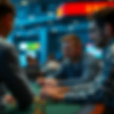 Understanding Betting Strategies in Free Games User engaging in a strategy session for betting