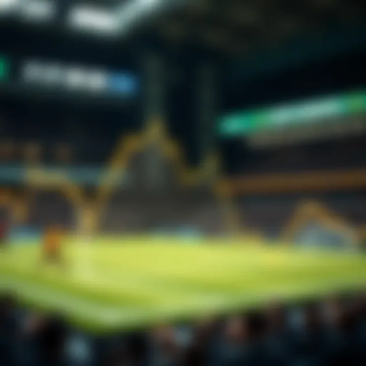 Data visualization of betting trends