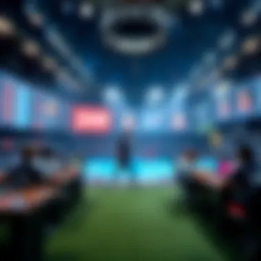 Visual representation of various betting platforms