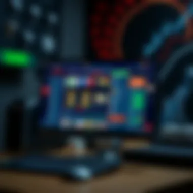 Trendy betting platforms displayed on a computer screen