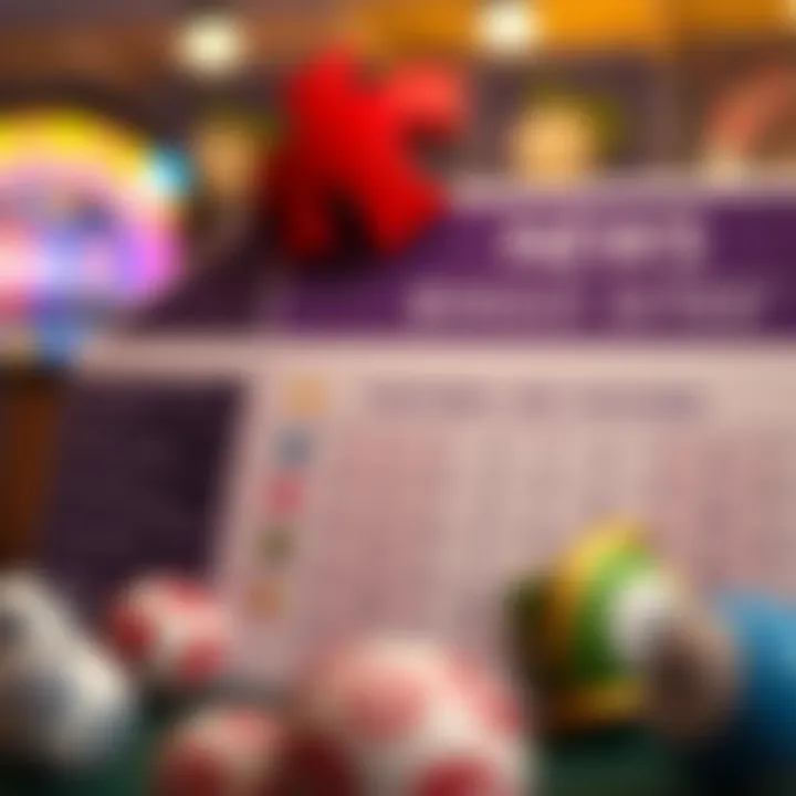 Comparison chart of different bingo sites and their features