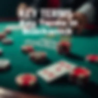 Key Terms in Blackjack Visual representation of Blackjack terminology