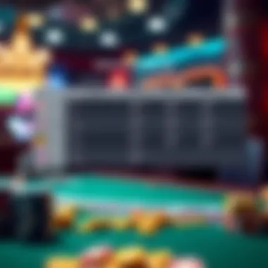 Comparative chart of popular casino apps and features