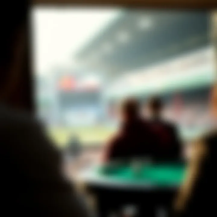 The Art of Self-Control A serene setting illustrating the importance of self-control in betting