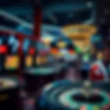 Variety of casino games on display