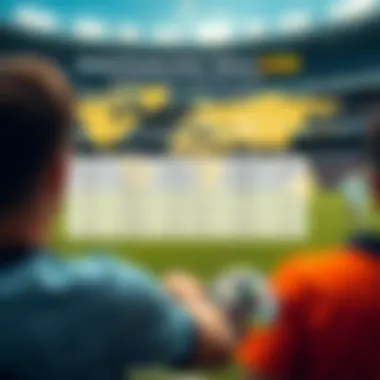 A comparison chart of international young talents