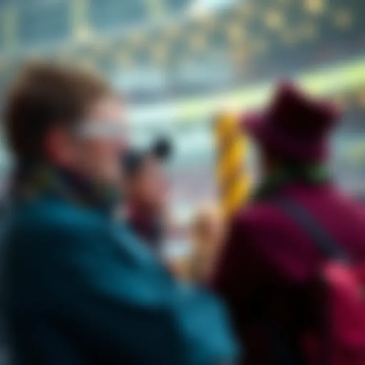 The Vibrant Atmosphere of Cheltenham Festival - Day Three Spectators enjoying the Cheltenham Festival atmosphere