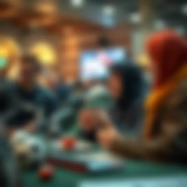 Community sharing betting experiences