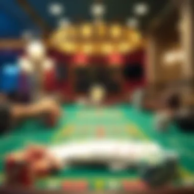 Visual representation of effective betting strategies for baccarat