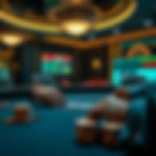 Cryptocurrency Blackjack Gameplay An engaging illustration of cryptocurrency blackjack gameplay