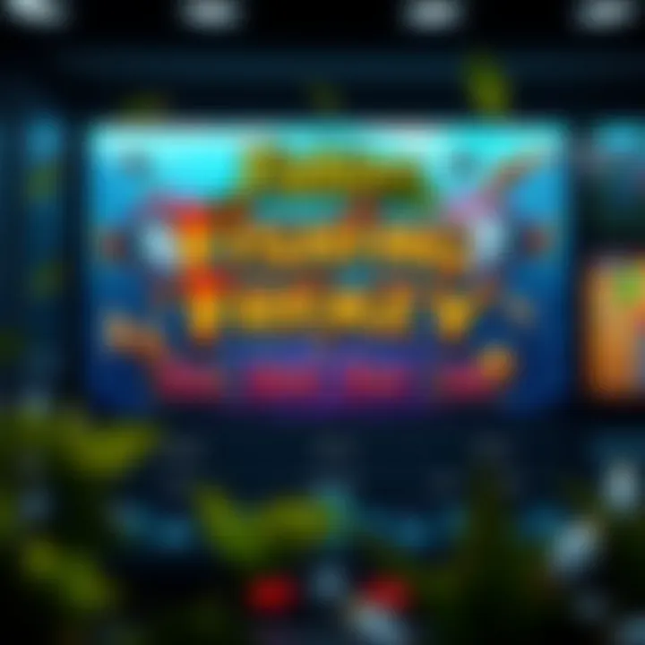 Fishing Frenzy Game Interface Overview Visual representation of Fishing Frenzy slot game interface