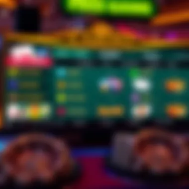Exploring Free Casino Game Options Free casino game interface showcasing various options
