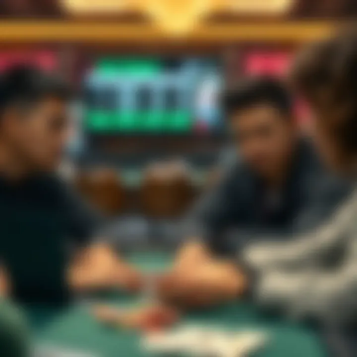 A beginner engaging with online poker tutorials