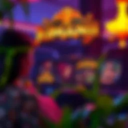 Vibrant gameplay scene of Jumanji slot