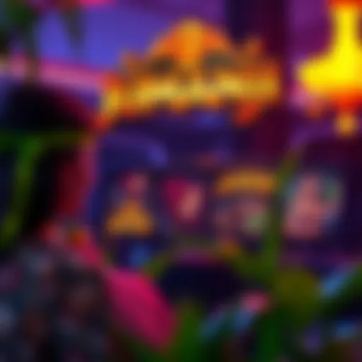 Experience Excitement in Jumanji Slot Vibrant gameplay scene of Jumanji slot