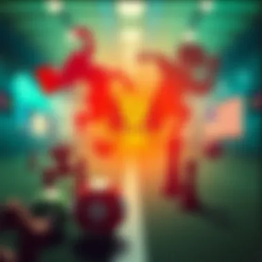 An abstract illustration symbolizing strategic betting.