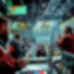 Dynamic sports betting scene