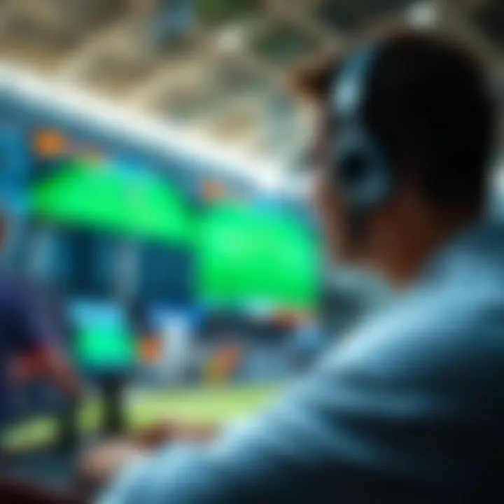 Live score broadcasting concept