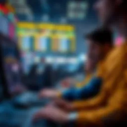 Live sports betting in action