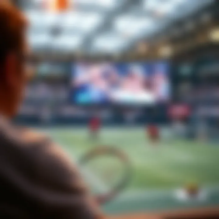 Dynamic live tennis streaming experience