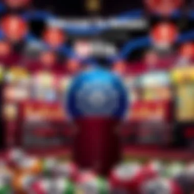 A detailed infographic showcasing the mechanics of the Lotto Bingo game