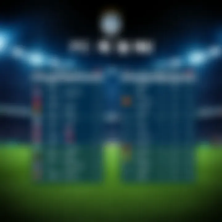 Current league standings comparison