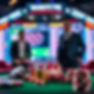 Graphical depiction of marketing strategies employed by online casinos