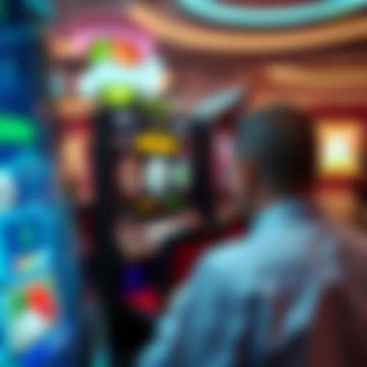 Intricate design of a modern gaming interface