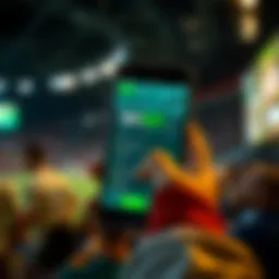 Dynamic betting interface on mobile