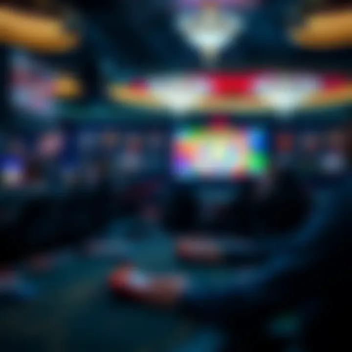 Strategic Gaming Features A strategic layout of a gaming session highlighting the features of NetEnt games.