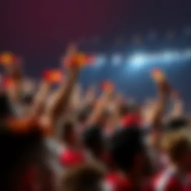 Vibrant Fan Culture of New York Red Bulls Fans celebrating during a thrilling match