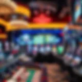 Overview of NJ online casinos showcasing various gaming options