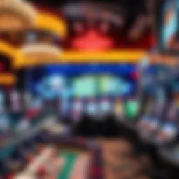 Overview of NJ online casinos showcasing various gaming options