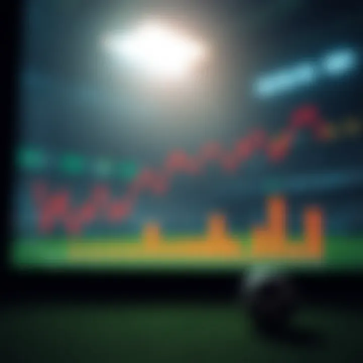 Betting Trends Analysis Graph depicting betting trends