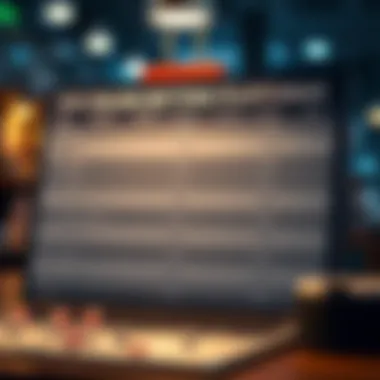 A detailed comparison chart of different online betting platforms