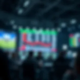 Visual representation of online betting platforms