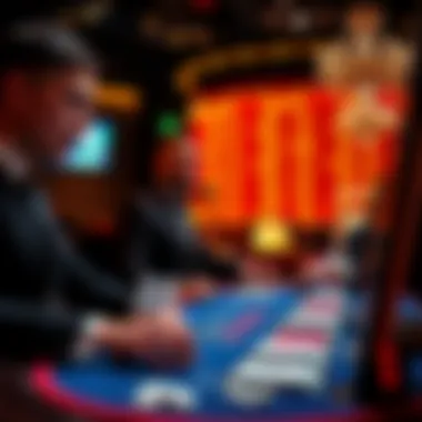 An engaging online blackjack live dealer setup